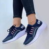 Mesh sneakers women lace up running shoes, stylish design, available in multiple colors, perfect for summer outfits.