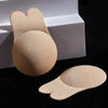 Strapless Silicone Push-Up Bra with Reusable Breast Lift Tape on Display