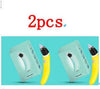 Two-piece set of electric nasal aspirators in packaging, featuring soft silicone tips for gentle cleaning.