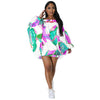 Off Shoulder Satin Printed Bat Sleeve DressThis Off Shoulder Satin Printed Bat Sleeve Dress is a versatile and stylish addition to your wardrobe. The lantern skirt and high waist design create a flattering siDressPlush Fashions ShopPlush Fashion ShopShoulder Satin Printed Bat Sleeve Dress