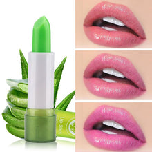  Moisturizing color-changing student lipstick with nourishing green hue.