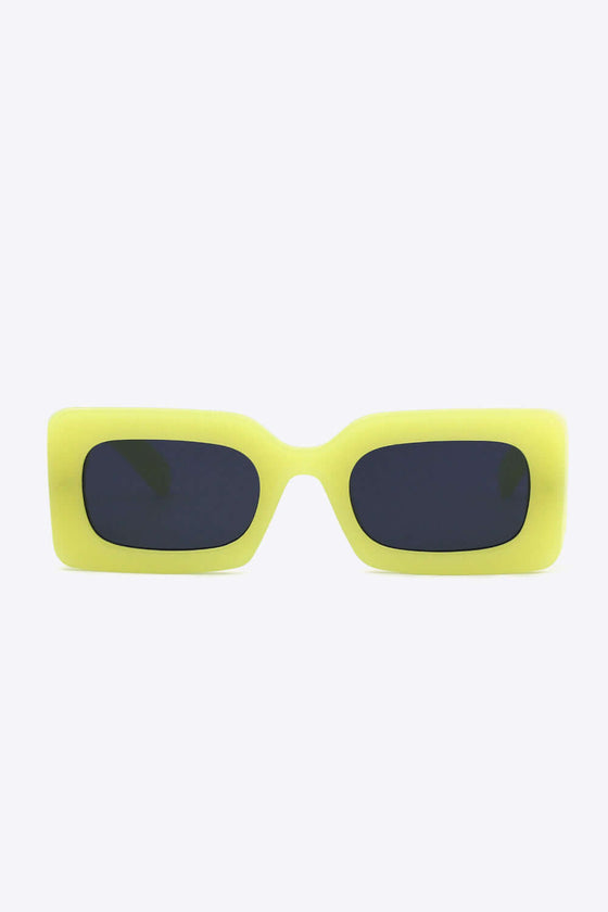 Polycarbonate Frame Rectangle SunglassesProtect your eyes in style with our Polycarbonate Frame Rectangle Sunglasses! Featuring a durable polycarbonate frame and lens, these sunglasses not only provide UV4Sun glassesPlush Fashion ShopPlush Fashion ShopPolycarbonate Frame Rectangle Sunglasses