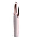 Elegant gold-plated Eyebrow Epilator Maqui gem Professional Complete Trimmer with LED light.