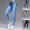 Hot Sale Ladies Jeans with Ripped Holes, Thin Stretch, Stylish Women's Trousers.