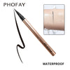 PHOFAY Eyeliner, waterproof, sweat-proof, long-lasting liquid eyeliner.