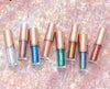 PHOFAY Liquid Glitter Eyeliner Set with 8 colorful waterproof shades displayed.