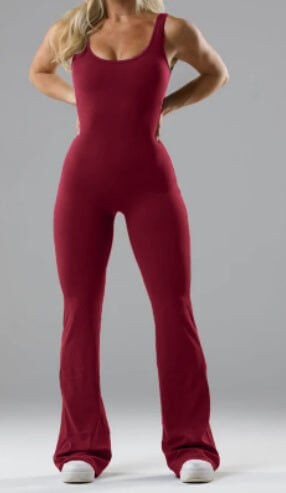 Slim Fit Hip Raise Backless Exercise Yoga ClothesElevate your workout game with our Slim Fit Hip Raise Jumpsuit! Made with comfortable, breathable polyester fabric, this jumpsuit features a backless design and tighYoga ClothingPlush Fashions ShopPlush Fashion ShopSlim Fit Hip Raise Backless Exercise Yoga Clothes