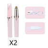 Eyebrow Epilator Maqui gem Professional Complete Trimmer with accessories and USB cable.