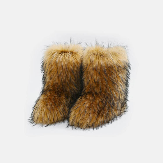 Thermal Fuzzy Platform BootsStay warm and stylish in these Thermal Fuzzy Platform Boots! With a flat heel for comfort and made of durable elastomer and soft polyester, these boots will keep youBootsPlush Fashion ShopPlush Fashion ShopThermal Fuzzy Platform Boots