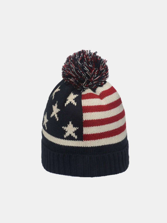 Roll Rim Knit HatShow off your American pride with our Roll Rim Knit Hat! Made with a soft acrylic and polyester blend, this imported hat is perfect for chilly days. Stay warm and stHatPlush Fashion ShopPlush Fashion ShopRoll Rim Knit Hat