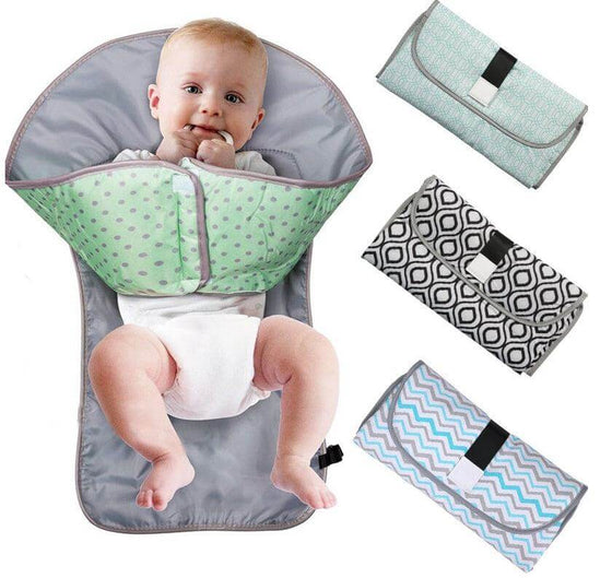 Convenient baby changing padIntroducing the convenient baby changing pad! Made with 420 Oxford and 190 waterproof cloth, this pad is designed for easy clean up and durability. Weighing only 145Convenient baby changing padPlush Fashions ShopPlush Fashion ShopConvenient baby changing pad