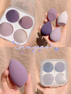 Vintage Summer Spice Makeup Egg Box with synthetic sponge beauty eggs for flawless application.