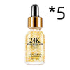 24K Golden Face Moisturizing Cream bottle with gold foil essence.