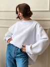 Women's Solid Color Loose SweaterStay cozy and stylish with our Solid Color Loose Sweater. Available in a variety of colors and sizes, the loose fit and conventional sleeves provide both comfort andsweatersPlush Fashions ShopPlush Fashion ShopSolid Color Loose Sweater European