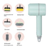 Electric cleaning dishwashing brush with interchangeable brush heads and USB rechargeable design.