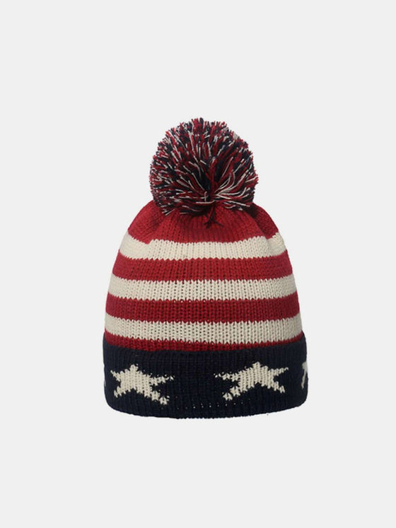 Roll Rim Knit HatShow off your American pride with our Roll Rim Knit Hat! Made with a soft acrylic and polyester blend, this imported hat is perfect for chilly days. Stay warm and stHatPlush Fashion ShopPlush Fashion ShopRoll Rim Knit Hat