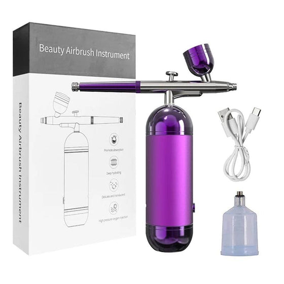 Professional Portable Airbrush Nail Kit with Compressor for Artistry