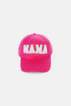 MAMA Chenille Patch Baseball CapElevate your style with the MAMA Chenille Patch Baseball Cap! The high-quality washed cotton material provides comfort and durability. With trendy city-themed embroiHatsPlush Fashion ShopPlush Fashion ShopMAMA Chenille Patch Baseball Cap