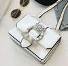 Luxury Women Designer Diamond Lock Bag with elegant design.