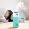 Adjustable Spray Size USB Mini Office Car Humidifier in use on a table.