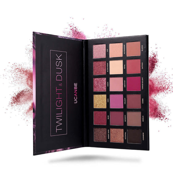 18 Colors Eye Shadow Makeup Palette with Matte and Shimmer Shades