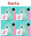 Set of four children's nasal aspirators in pink packaging, featuring multiple suction options for safe mucus removal.