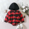 Baby Plaid Button Hooded JumpsuitStay cozy and festive this holiday season with our Baby Clothing Christmas Plaid Jumpsuit. Made with soft and breathable cotton fabric, our button-up onesie featuresBaby clothsPlush Fashions ShopPlush Fashion ShopBaby Plaid Button Hooded Jumpsuit