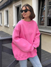 Women's Solid Color Loose SweaterStay cozy and stylish with our Solid Color Loose Sweater. Available in a variety of colors and sizes, the loose fit and conventional sleeves provide both comfort andsweatersPlush Fashions ShopPlush Fashion ShopSolid Color Loose Sweater European