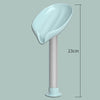 Soap Dish Soap Shelf Drain Free Perforation Vertical Soap Rack with Double Drain Holes and 23cm Height.