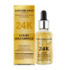 24K Golden Face Moisturizing Cream in a luxurious gold bottle and packaging.