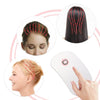 Electric scalp massager with ergonomic design for relaxing head massage and scalp stimulation.