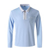 Men's Zip Up Casual Cotton Sports Shirts with Collar - 2024 Long SleevExperience style and comfort with our 2024 Autumn Mens Long Sleeve Zipper Polo Shirts! Unique design with zippered decorations, made from good quality cotton blend fShirtPlush Fashions ShopPlush Fashion ShopCasual Cotton Sports Shirts