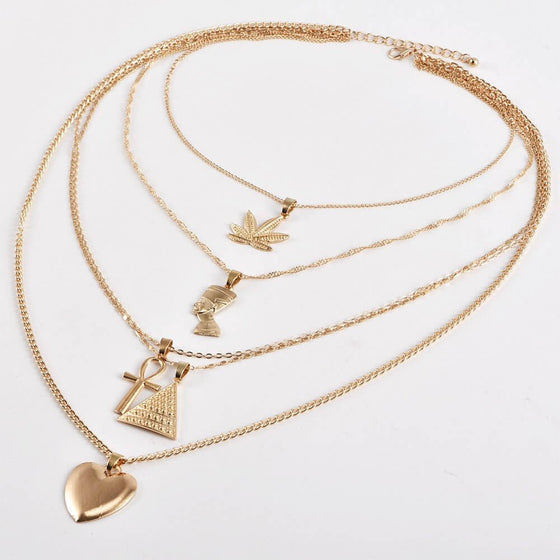 Women's Pyramid Love Pendant Multilayer NecklaceEmbody the power of love with this Women's Pyramid Love Pendant Multilayer Necklace. Featuring a sleek, chic Europe-America style, this necklace is made of high-qualNeklacePlush Fashions ShopPlush Fashion ShopPyramid Love Pendant Multilayer Necklace