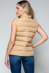 Snobbish Zip Up Turtleneck Vest with PocketsElevate your outfit with the Snobbish Zip Up Turtleneck Vest with Pockets. Designed with a convenient zip-up front closure and cozy turtleneck, this versatile vest oVestPlush Fashion ShopPlush Fashion ShopSnobbish Zip