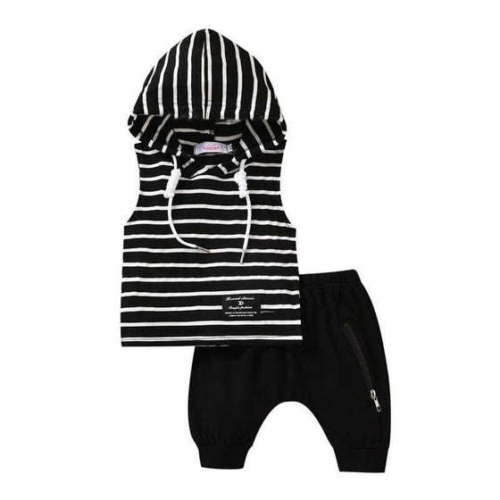 Boys' Hooded Striped Tank Top Pants SetBoys' Hooded Striped Tank Top Pants Set
Introducing our Boys' Hooded Striped Tank Top Pants Set, designed for your little one's comfort and style.
Product Features:
Boys pants setsPlush Fashions ShopPlush Fashion ShopBoys' Hooded Striped Tank Top Pants Set