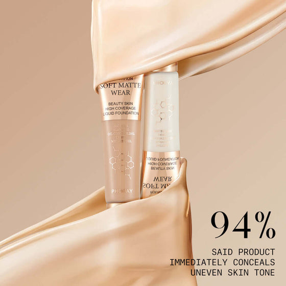 PHOFAY Full Coverage Foundation for flawless complexion and oil control.