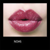 Pink hued lips featuring Plush Fashions Gentle Moisturizing Lipstick.