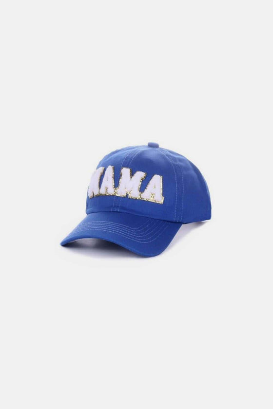 MAMA Chenille Patch Baseball CapElevate your style with the MAMA Chenille Patch Baseball Cap! The high-quality washed cotton material provides comfort and durability. With trendy city-themed embroiHatsPlush Fashion ShopPlush Fashion ShopMAMA Chenille Patch Baseball Cap