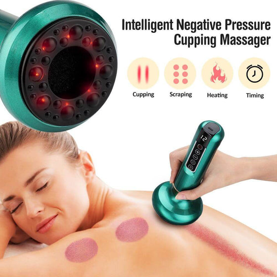 Women's Electric Vacuum Cupping Massager For Body Anti-Cellulite SuctiThe Electric Vacuum Cupping Massager is your all-in-one solution for promoting blood circulation, relieving fatigue, and relaxing muscles. With adjustable suction leHealth & BeautyPlush Fashions ShopPlush Fashion ShopElectric Vacuum Cupping Massager