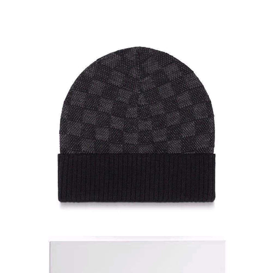 Chessboard Plaid Knitted Hat For WomenStay warm and stylish this winter with our Chessboard Plaid Knitted Hat for women! Made with high-quality cotton polyester using knitting technology, this dome-styleHatPlush Fashions ShopPlush Fashion ShopChessboard Plaid Knitted Hat