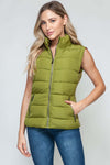 Snobbish Zip Up Turtleneck Vest with PocketsComplete your wardrobe with our Snobbish Zip Up Turtleneck Vest! With a stylish zip-up front and cozy turtleneck, this vest offers both fashion and warmth. The additCoatsPlush Fashion ShopPlush Fashion ShopSnobbish Zip