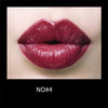 Plush Fashions Gentle Moisturizing lipstick in shade #4 on lips.