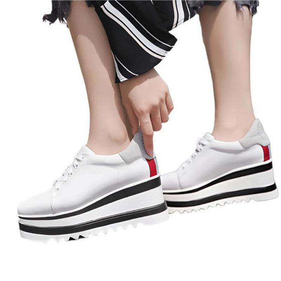 Ladies High-heeled Wedge Casual ShoeName: Casual Shoe
Material: Casual Shoe
Experience style and comfort with our Lady's High-heeled Wedge Casual Shoe. The square-toe design and soft artificial PU uppeShoesPlush Fashion ShopPlush Fashion ShopCasual Shoe