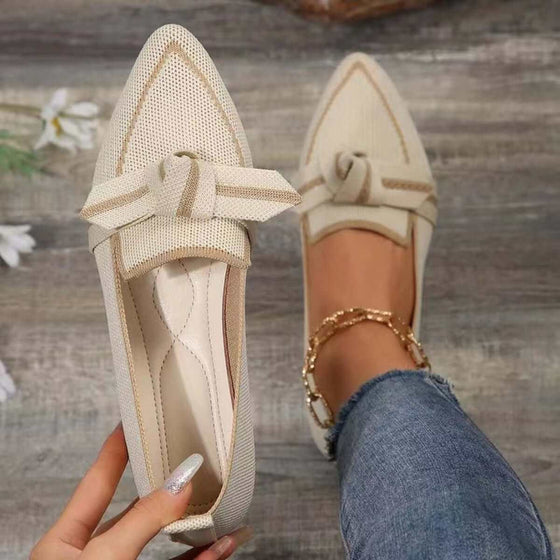 Bow Contrast Trim Point Toe LoafersThe Bow Contrast Trim Point Toe Loafers are a must-have for any fashion-forward individual. Made from high-quality polyester, these flats boast unparalleled comfort ShoesPlush Fashion ShopPlush Fashion ShopBow Contrast Trim Point Toe Loafers