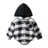 Baby Plaid Button Hooded JumpsuitStay cozy and festive this holiday season with our Baby Clothing Christmas Plaid Jumpsuit. Made with soft and breathable cotton fabric, our button-up onesie featuresBaby clothsPlush Fashions ShopPlush Fashion ShopBaby Plaid Button Hooded Jumpsuit