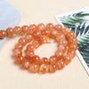 Diy Jewelry Accessories Bracelet Beaded with 5A Natural Gold Sunstone beads in geometric design.