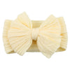 Newborn Solid Cable Baby Bow Headband for ChildEnhance any outfit with our Solid Cable Bow Baby Headband! Stretchy, soft Nylon material won't hurt your baby's head and will grow with them. Available in 20 colors,HairbowsPlush Fashions ShopPlush Fashion ShopNewborn Solid Cable Baby Bow Headband